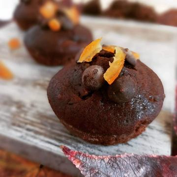 Muffin arancia e cioccolato