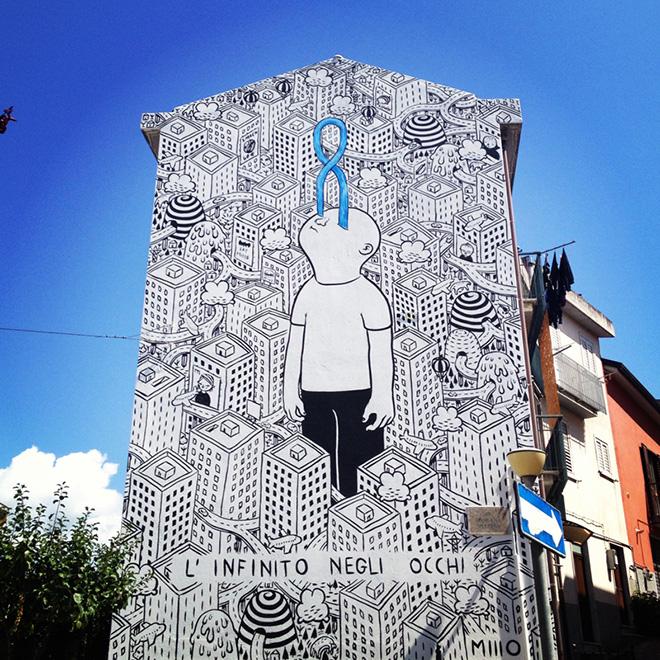 Via Feletto street art